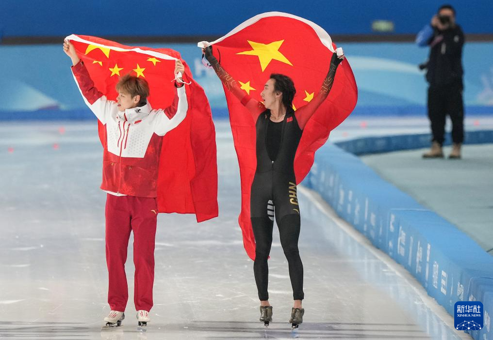 亚冬会丨速度滑冰——中国选手包揽男子5000米比赛冠亚季军(图40)